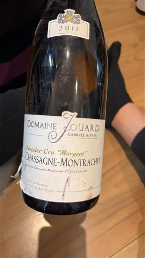 Bourgogne Chassagne-Montrachet Premier Cru Domaine Jouard Premier Cru Morgeot 2011