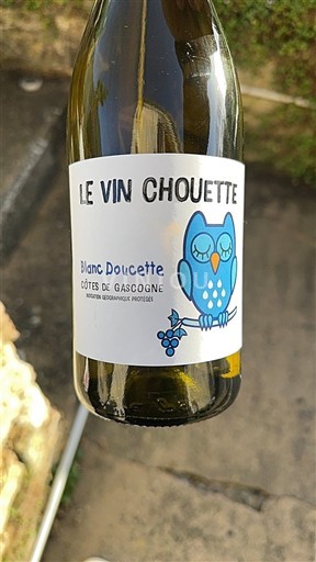Sudoeste Côtes de Gascogne Le Vin Chouette Blanc Doucette 2021