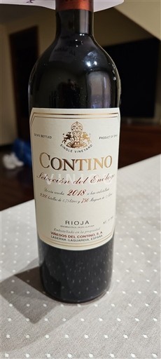 Vin Rouge sec Selección del Enólogo Contino 2018 Espagne La Rioja Rioja DO