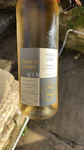 Dolina Loare Domaine Guérande Pinot Gris Neleten.