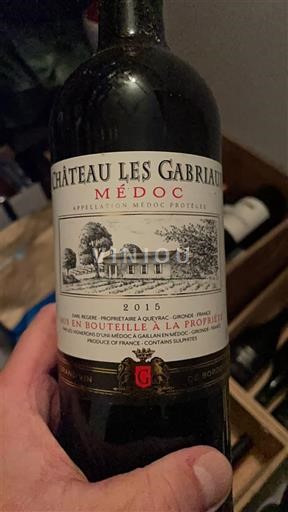 Bordeaux Médoc Château Les Gabriacs 2015