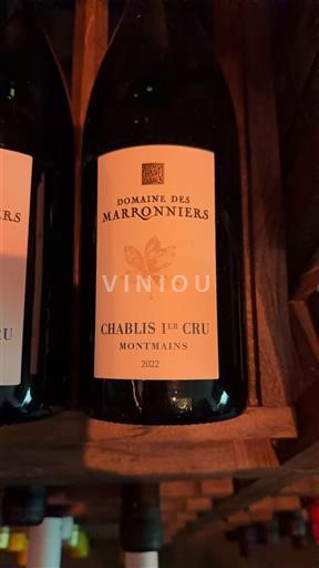 Bourgogne Ospecificerad Premier Cru Domaine Des Marronniers Montmains 2022