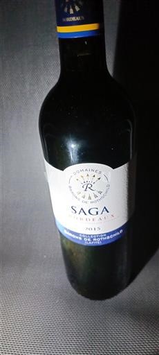 Bordeaux Domaine S Barons de Rothschild (Lafite) Saga 2015