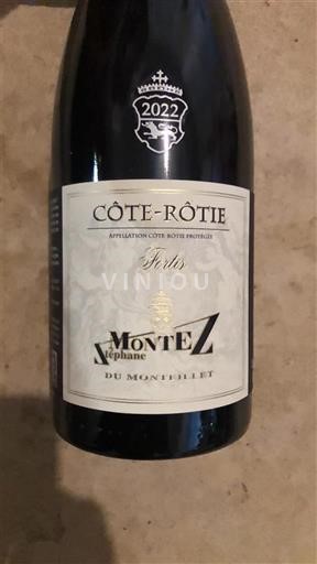 Thung lũng Rhône Côte-rôtie Domaine Stéphane Montez du Monteillet Fortis 2022