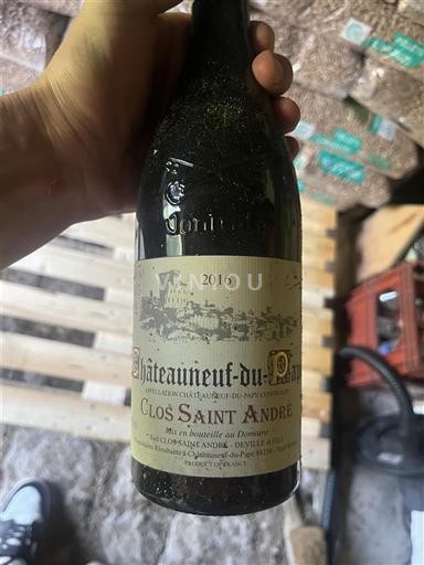 Vale do Ródano Châteauneuf-du-Pape Clos Saint André 2016