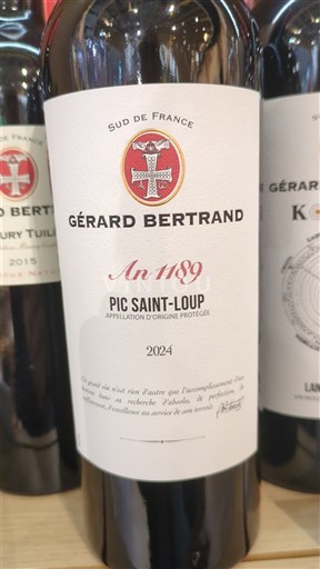 Langvedok Pic-saint-loup Gérard Bertrand An 1189 2024