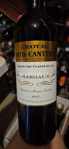 Bordeaux Margaux Grand Cru Château Boyd-Cantenac 2017