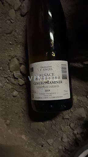 Alsace Vendanges Tardives Domaine F. Engel 2019