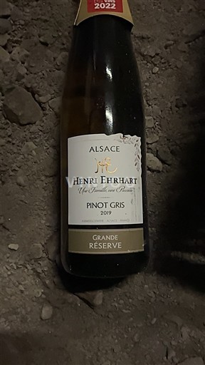 Alsace Henri Ehrhart Grande Réserve 2019