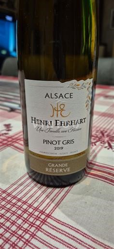 Alsace Henri Ehrhart Grande Réserve 2019