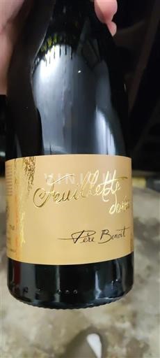 Valle del Loira Vouvray Père Benoît Feuillette Dorée 2021