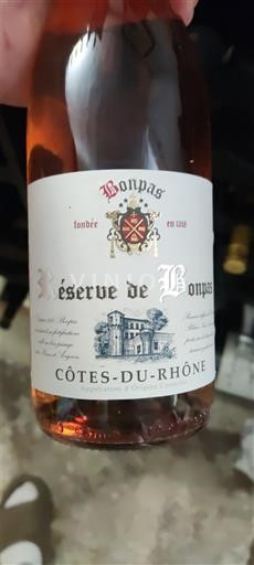Rhônetal Côtes du Rhône Bonpas Réserve de Bonpas Ohne Jahrgang