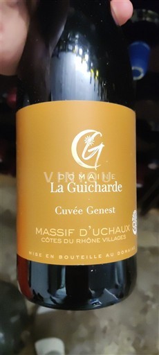 Thung lũng Rhône Không được chỉ định Domaine La Guicharde Genest 2019