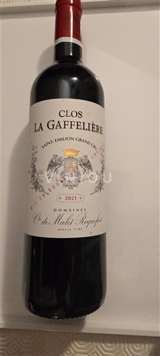 Bordeaux Saint-Émilion Grand Cru Grand Cru Clos La Gaffelière 2021
