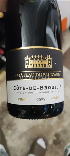 Beaujolais Côte de Brouilly Château Bluizard 2022