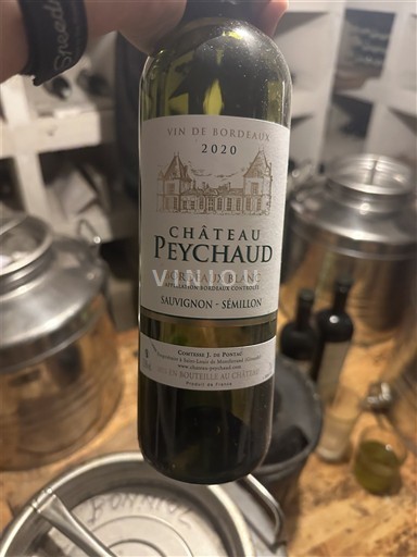 Bordeaux Bordeaux trắng Château Peychaud 2020