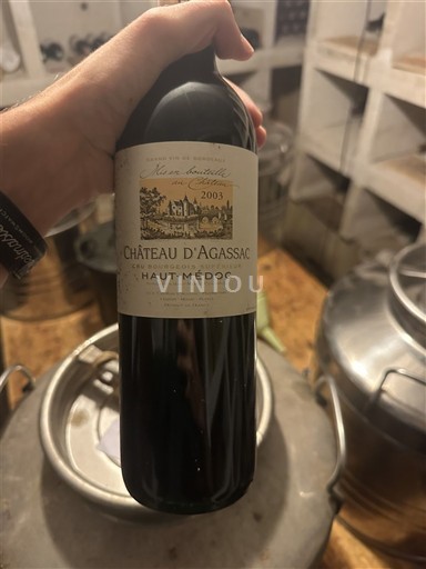 Bordeaux Haut-Médoc Château Agassac 2003
