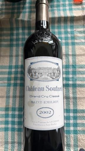 Burdeos Saint-Émilion Grand Cru Château Soutard 2002
