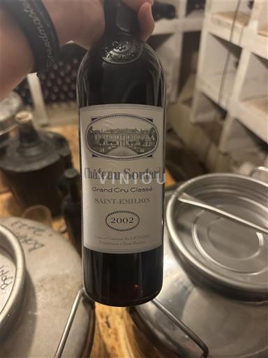 Bordeaux Saint-Émilion Grand Cru Château Soutard 2002
