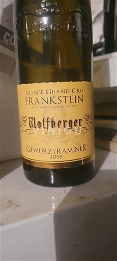Alsace Gewurztraminer Grand Cru Wolfberger 2018