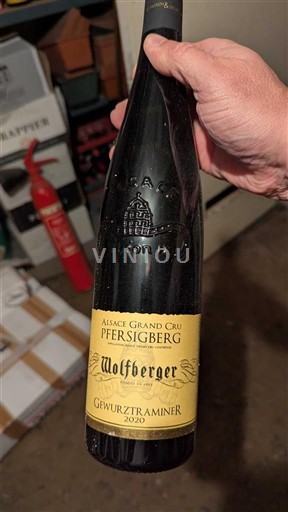 Alsasko Gewürztraminer Grand Cru Wolfberger Pfersigberg 2020