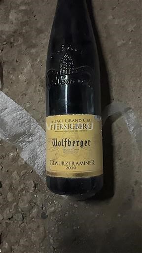 Alsace Gewurztraminer Grand Cru Wolfberger Pfersigberg 2020
