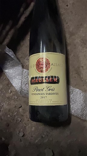 Alsace Hauller Pinot gris 2017