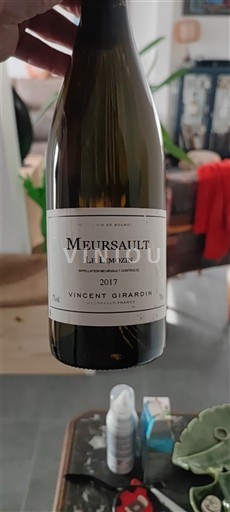 Burgundy Meursault Vincent Girardin Le Limozin 2017