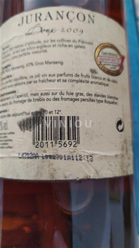 Sydvestfrankrig Jurançon Doux 2009