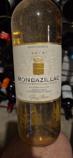 Sydvestfrankrig Monbazillac Pierre Blanche 2015