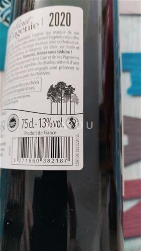 Sudoeste Côtes de Gascogne Cave des Vignerons de Saint Eugénie 2020