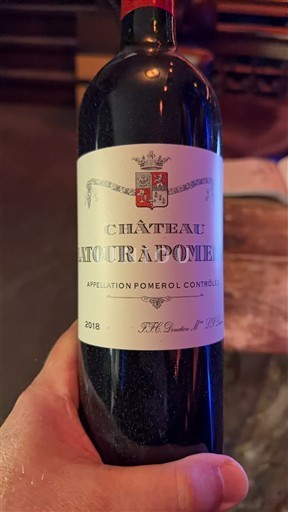 Bordeaux Pomerol Château Latour à Pomerol 2018