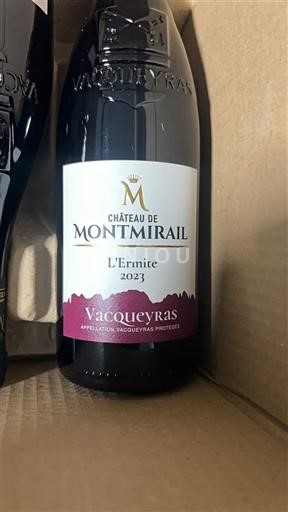 Thung lũng Rhône Vacqueyras Château Montmirail L'Ermite 2023