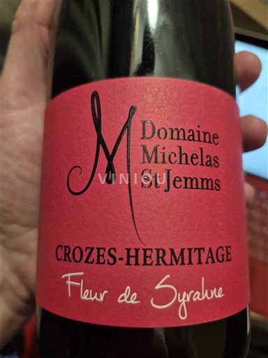 Vallée du Rhône Crozes-hermitage Michelas St Jemms Fleur de Syrahne Non Millésimé