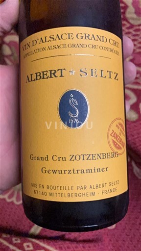 Alsace Không được chỉ định Grand Cru Albert Seltz Không niên vụ