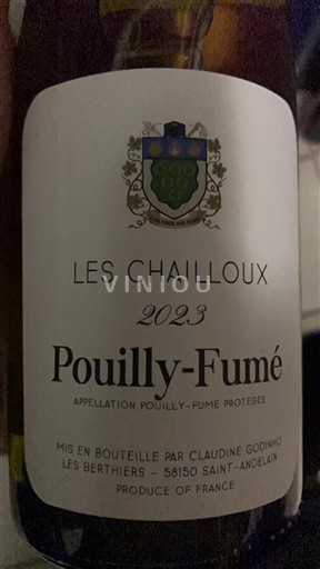 Valle della Loira Pouilly-fumé Les Berthiers Les Chailloux 2023