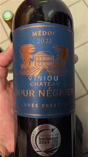 Bordeaux Médoc Château Tour Négrier Prestige 2022
