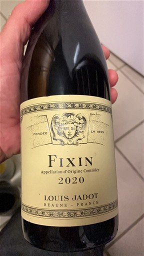 Borgonha Fixin Louis Jadot 2020