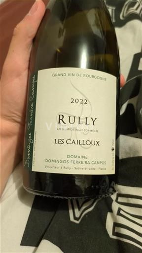 Burgundsko Rully Domaine Domingos Ferreira Campos Les Cailloux 2022