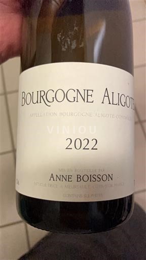 Burgund Bourgogne Aligoté Anne Boisson 2022