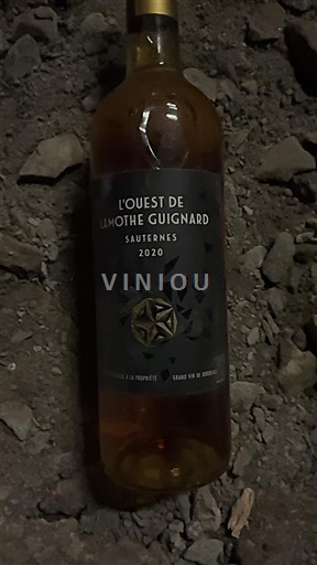 Bordeaux Sauternes Lamothe Guignard L'Ouest de Lamothe Guignard 2020