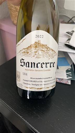 Valle della Loira Sancerre Fernand Girard et Fils 2022