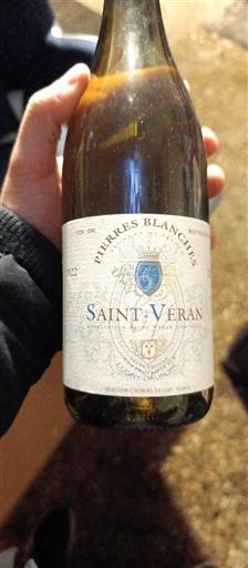 Bourgogne Saint-Véran Pierres Blanches 2022