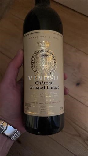 Bordeaux Saint-Julien Grand Cru Château Gruaud Larose 1989