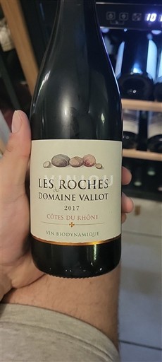 Thung lũng Rhône Côtes-du-rhône Domaine Vallot Les Roches 2017