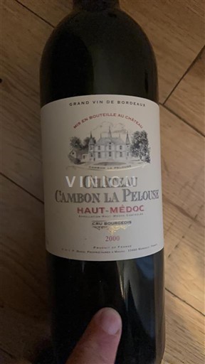 Bordeaux Haut-Médoc Cru Bourgeois Château Cambon La Pelouse 2000
