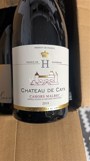 Tây Nam Cahors Château Cayx 2018