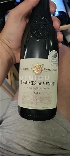 Thung lũng Rhône Beaumes de Venise Terroir Daronton 2018