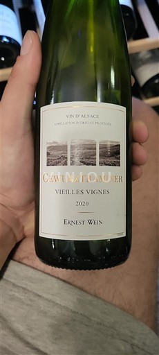 Alsace Ernest Wein Vieilles Vignes 2020