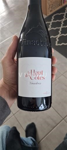Thung lũng Rhône Vinsobres Le Haut des Côtes 2016